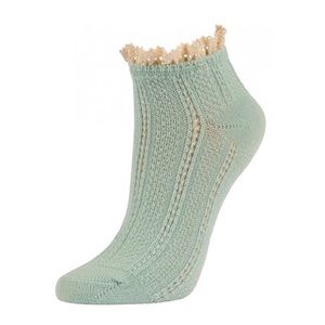 Ankle socks with lace (4 pair in each order)